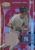 2003 Leaf Certified Materials #119 Don Mattingly Mirror Red-Materials Baseball Card