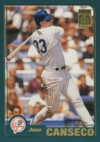 2001 Topps #61 Jose Canseco Baseball Card
