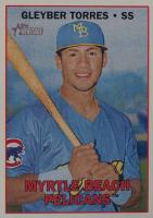 2016 Topps Heritage Minor League #209 Gleyber Torres Baseball Card