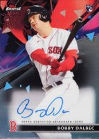 2021 Topps Finest Finest Autographs #BD Bobby Dalbec Baseball Card