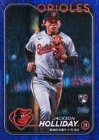 2024 Topps Update #US97 Jackson Holliday Purple Holo Foilboard Baseball Card