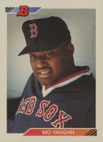1992 Bowman #397 Mo Vaughn Baseball Card