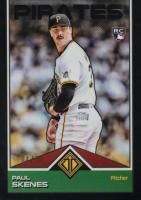 2024 Topps Transcendent Collection Transcendent Icons Chrome #98 Paul Skenes Image Variation-Black Refractor Baseball Card