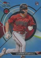 2023 Topps Finest #24 Corbin Carroll Sky Blue Baseball Card