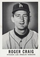 1960 Leaf #8 Roger Craig Baseball Card