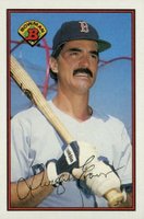 1989 Bowman #35 Dwight Evans Baseball Card