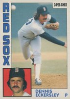 1984 O-Pee-Chee #218 Dennis Eckersley Baseball Card