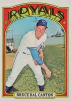 1972 Topps #717 Bruce Dal Canton Baseball Card