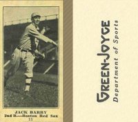 1916 Green-Joyce #11 Jack Barry Baseball Card