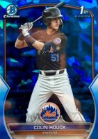 2023 Bowman Draft Sapphire Edition #BDC175 Colin Houck Baseball Card