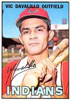 1967 Topps #69 Vic Davalillo Baseball Card