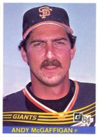 1984 Donruss #309 Andy McGaffigan Baseball Card
