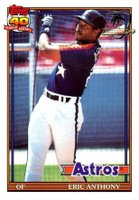1991 Topps Desert Shield #331 Eric Anthony Baseball Card