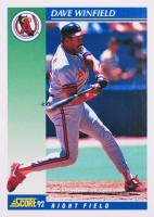 1992 Score #32 Dave Winfield Baseball Card