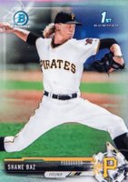 2017 Bowman Draft #BDC44 Shane Baz Chrome-Refractor Baseball Card