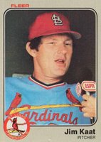 1983 Fleer #11 Jim Kaat Baseball Card