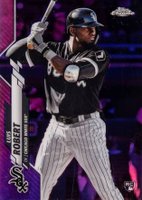 2020 Topps Chrome #60 Luis Robert Purple Refractor Baseball Card
