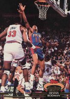 1992 Stadium Club  #314 Dennis Rodman Basketball Card