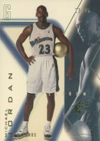 2001 SPx #90 Michael Jordan Spectrum Basketball Card