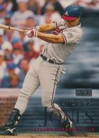 2000 Skybox #3 Chipper Jones Baseball Card