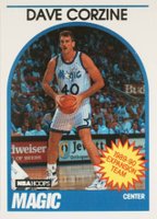1989 Hoops #343 Dave Corzine Basketball Card