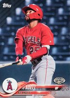 2018 Topps Pro Debut #62 Jo Adell Looking Up Baseball Card