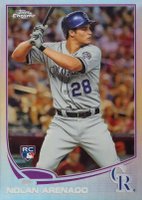2013 Topps Chrome #78 Nolan Arenado Refractor Baseball Card