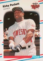 1988 Fleer #19 Kirby Puckett Baseball Card