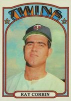 1972 Topps #66 Ray Corbin Baseball Card