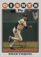 2008 Topps #79 Omar Vizquel Baseball Card