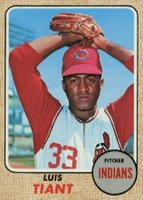 1968 Topps #532 Luis Tiant Baseball Card