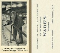 1916 Wares #36 Charles Comiskey Baseball Card