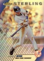 1999 Finest #258 Derek Jeter Refractor Baseball Card