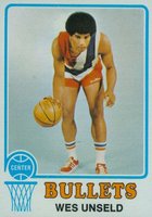 1973 Topps #176 Wes Unseld Basketball Card