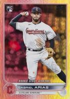 2022 Topps Update #US321 Gabriel Arias Rainbow Foil Baseball Card