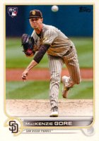 2022 Topps Update #US81 MacKenzie Gore Ssp Baseball Card