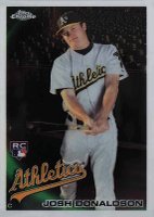 2010 Topps Chrome #191 Josh Donaldson Baseball Card