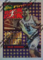1994 Finest Rack Pack #RP7 Jason Kidd Refractor Test w/Coating Basketball Card