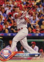 2018 Topps #259 Rhys Hoskins Batting Baseball Card