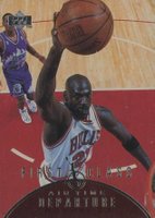 1997 Upper Deck Jordan Air Time #AT10 Michael Jordan Basketball Card