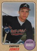 1993 Baseball Cards Magazine Repli-Cards #66 Chipper Jones Baseball Card