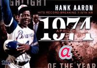2015 Topps Update Highlight of the Year #H-76 Hank Aaron Baseball Card