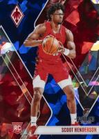 2023 Panini Phoenix #298 Scoot Henderson Blue Ice Basketball Card