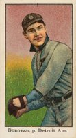 1909 American Caramel # Wild Bill Donovan Baseball Card