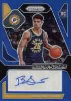 2023 Panini Prizm Rookie Signatures #RSIBEN Ben Sheppard Blue Basketball Card