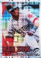 2010 Topps Chrome #109 Dustin Pedroia Xfractor Baseball Card