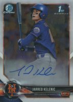 2018 Bowman Draft Chrome Draft Picks Autographs #CDAJK Jarred Kelenic Baseball Card