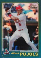 2001 Topps Chrome Traded #T247 Albert Pujols Retrofractor Baseball Card