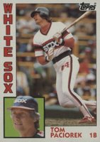 1984 Topps #777 Tom Paciorek Baseball Card