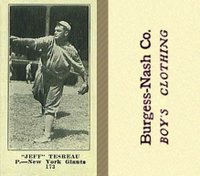 1916 Burgess-Nash Co. #173 Jeff Tesreau Baseball Card